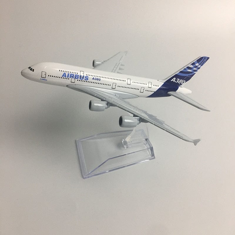 JASON TUTU Original model a380 airbus Boeing 747 airplane model aircraft Diecast Model Metal 1:400 airplane toy Gift collection