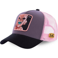 Newest Hot Selling Anime Patch Design Trucker Hat Two Famous Cartoons Cotton Mesh Baseball Cap For Men Women Gorras Casquette