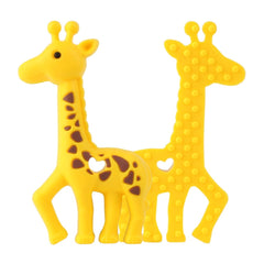 Keep&Grow 1pcs Baby Animal Silicone Teethers Dog Dinosaur Koala Baby Teething Product Accessories For Pacifier Chains BPA Free