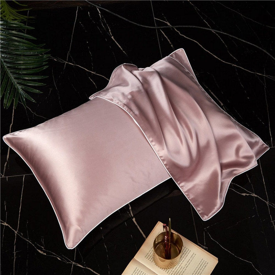 New 100% Mulberry Silk Pillowcase Top Quality Pillow Case Silk Pillows Case 48X74CM Pillowcase Bed Throw Single Pillow Covers