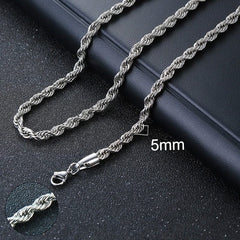 Vnox Cuban Chain Necklace for Men Women, Basic Punk Stainless Steel Curb Link Chain Chokers,Vintage Gold Color Solid Metal Colla