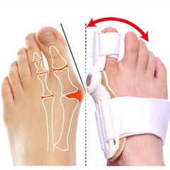 1PC/2pcs Big Bone Toe Bunion Splint Straightener Corrector,Foot Pain Relief Hallux Valgus Feet Care Protector Foot Care Tools