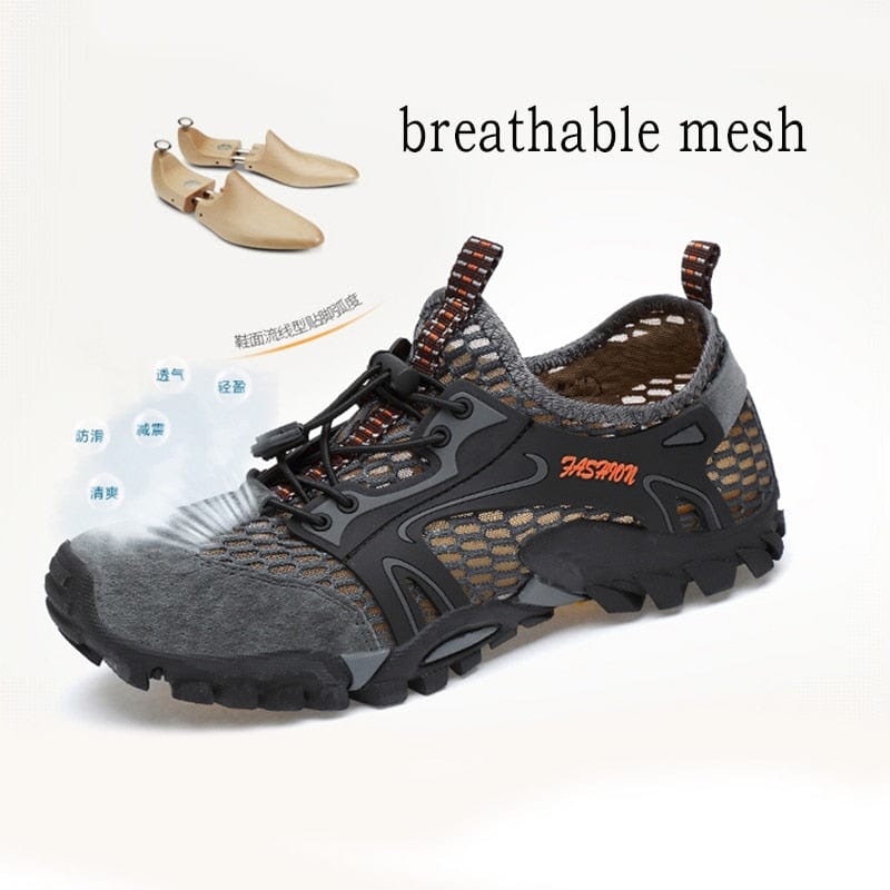 Breathable Water Shoes For Men Climbing Hiking Upstream Shoes Men Outdoor Beach Swimming Shoes Barefoot Sneakers
