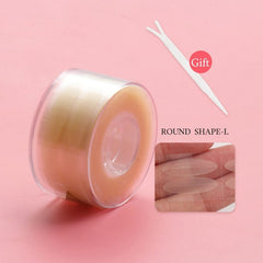 600Pcs/Box Big  Eyelid Tape Sticker Double Fold Self Adhesive Eyelid Tape Stickers S/L Makeup Clear Beige Invisible Tool