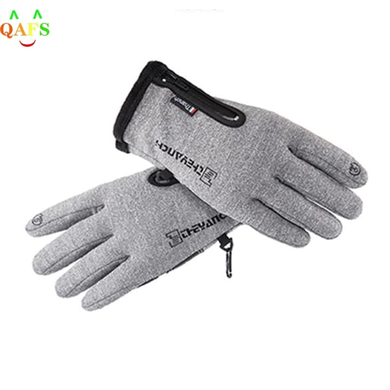 Outdoor Winter Gloves Waterproof Moto Thermal Fleece Lined Resistant Touch Screen Non-slip Motorbike Riding Gloves For Men Women