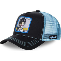 Newest Hot Selling Anime Patch Design Trucker Hat Two Famous Cartoons Cotton Mesh Baseball Cap For Men Women Gorras Casquette