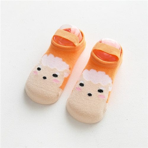 Newborn Baby Boy Girl Socks Cartoon Spring Autumn Anti Slip Socks for Girls Casual Cotton Floor Kids Clothes