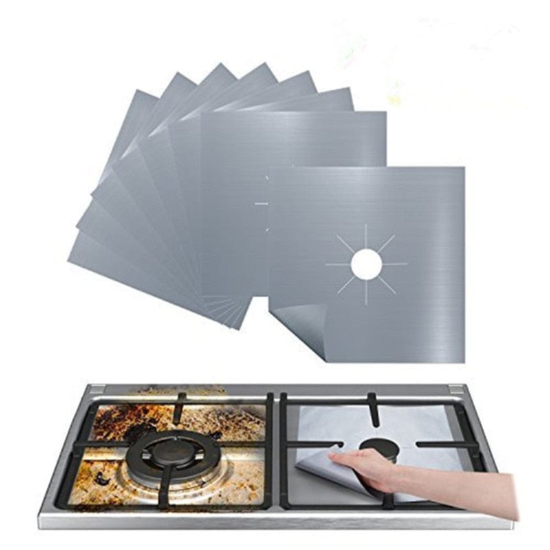 1/4PC Stove Protector Cover Liner Gas Stove Protector Gas Stove Stovetop Burner Protector Kitchen Accessories Mat Cooker Cover - Wowza
