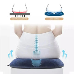 Donut Seat Cushion Sofa Memory Foam Anti Hemorrhoid Massage Tailbone Pillow Car Office Seat Cushion