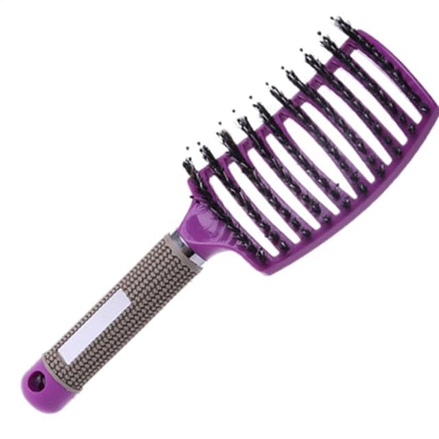 Pop Brush Brosse Detangling Hair Brush Women Nylon Scalp Massage Hair Comb Wet Curly Hairbrush Hairdressing Styling Tools