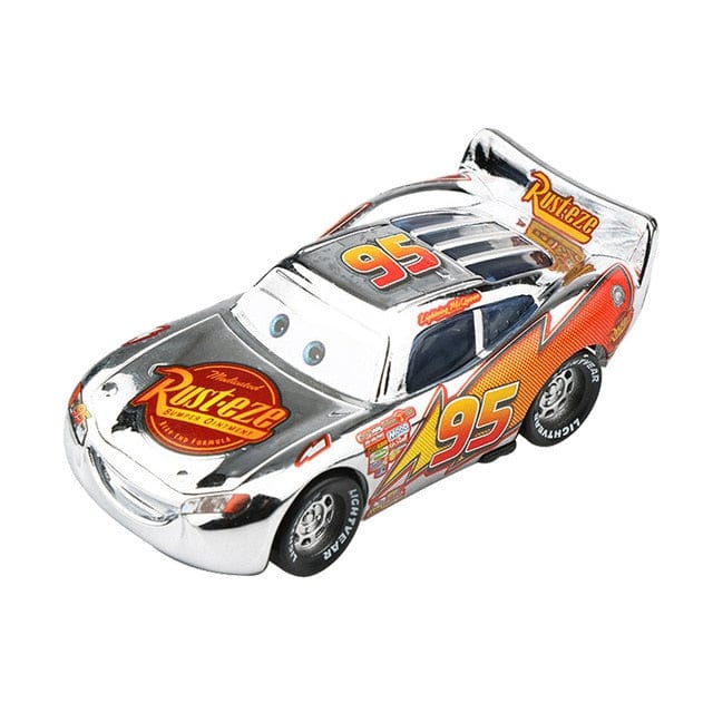 Disney Pixar Cars 2 3 Lightning McQueen Mater Jackson Storm Ramirez 1:55 Diecast Vehicle Metal Alloy Boy Kid Toys Christmas Gift