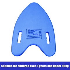 Children's Swimming Board Floating Plate A Shape EVA Back Float Kickboard Outdoor Swimming Beginner Training Safety Accessories