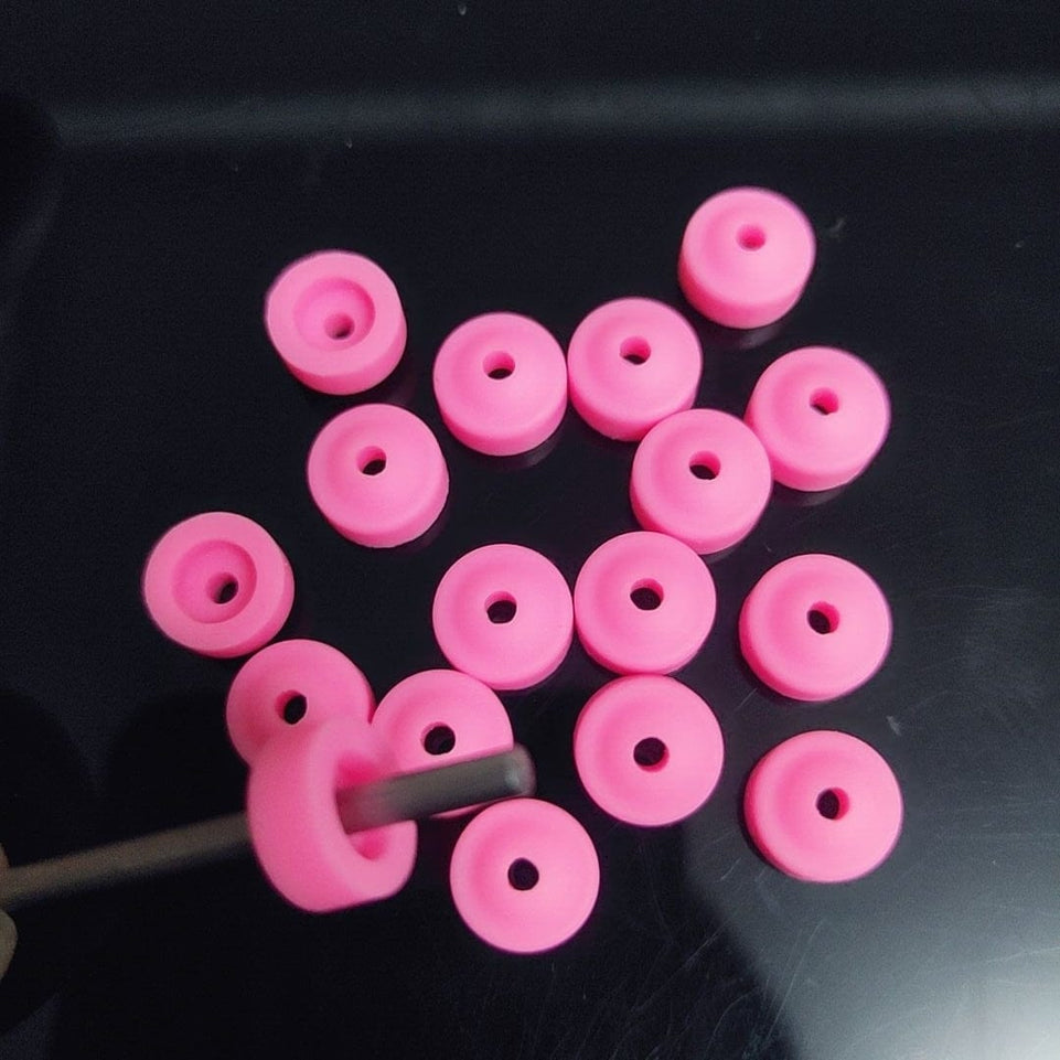 5/10/20/50pcs Nail Drill Plastic Protection Pink Caps Used on 3/32" Nail Drill Bits Electric Accessories Nail Tools Prevent Dust
