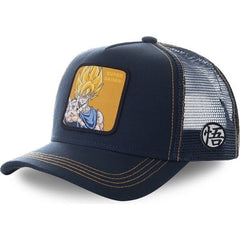 Newest Hot Selling Anime Patch Design Trucker Hat Two Famous Cartoons Cotton Mesh Baseball Cap For Men Women Gorras Casquette