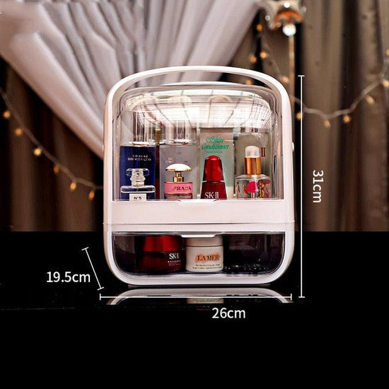 Fashion Acrylic Cosmetic Box Transparent Makeup Jewelry Drawer Home Storage Boxs Multifunctional Travel Cosmetic Organizer - Wowza