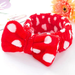 New Letter "OMG" Coral Fleece Soft Bow Headbands for women Girls Cute Hair Holder Hairbands Hair Bands Headwear Hair Accessories