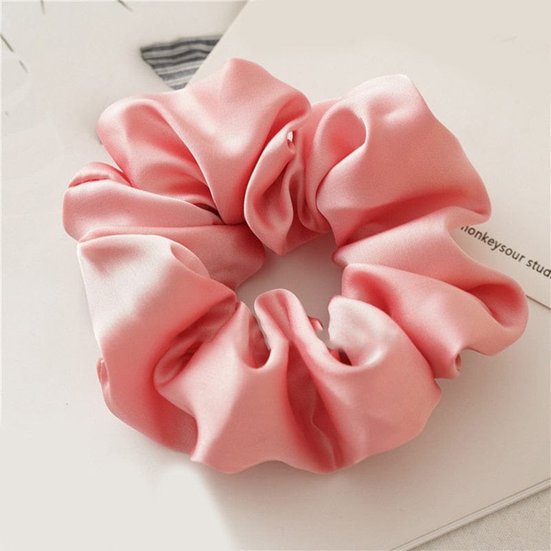 Korean Women Scrunchie Hearwear Girls Hair Tie Lady Scrunchies Ponytail Hair Female Holder Rope Pineapple Print Hair Accessories