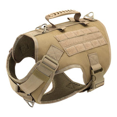 Tactical Dog Harness Pet Military Training Dog Vest German Shepherd Dog Harness Molle Vest For Medium Large Dogs