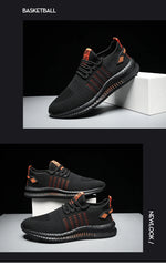 Fashion Sneakers Lightweight Men Casual Shoes Breathable Male Footwear Lace Up Walking Shoe