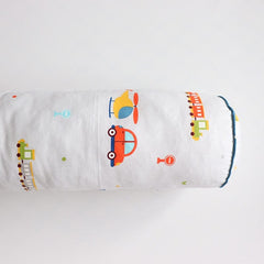 Baby Bed Bumper For Newborns Baby Room Decoration Thick Soft Crib Protector For Kids Cot Cushion With Cotton Cover Detachable