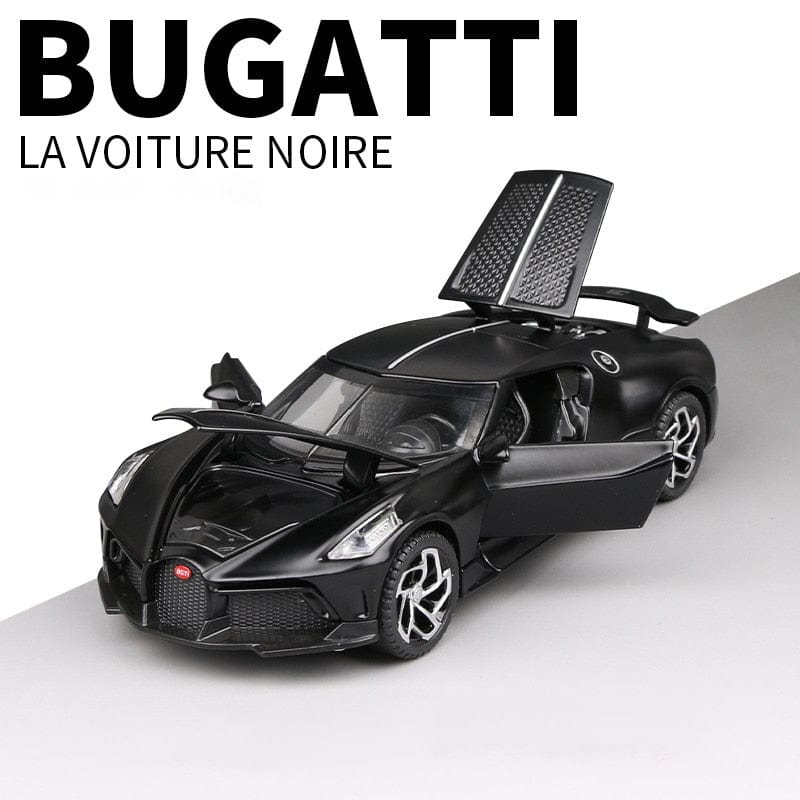 1:32 Bugatti La Voiture Noire Black Dragon Supercar Toy Alloy Car Diecasts & Toy Vehicles Car Model Car Toys For Children