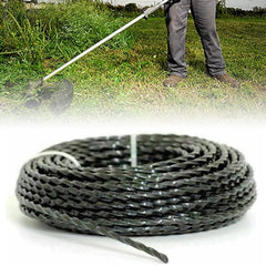 3mm Spiral trimmer Line 15 meters For Petrol Strimmers Brush Cutter Wire Cord  Garden Power Tool Accessories