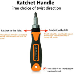 Ratchet Screwdriver Set Household Combination Toolbox Hardware Magnetic Screw Driver Kit Bits Torx Screwdrivers