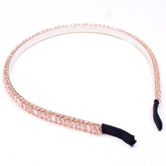 Girls Shiny Luxury Rhinestone Hair Band High Quality Diamond Pearls Hair Hoop Accessories for Women Crystal Headbands Ornaments