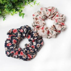 2pcs/lot Stripes And Dots Elastic Scrunchies New Hot Ponytail Holder Hairband Hair Rope Tie Fashion Stipe For Women Girls