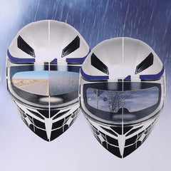 Universal Motorcycle Helmet Optional Clear Rainproof Film Anti Rain Clear Anti-Fog Patch Screen for K3 K4 AX8 LS2 HJC MT Helmets