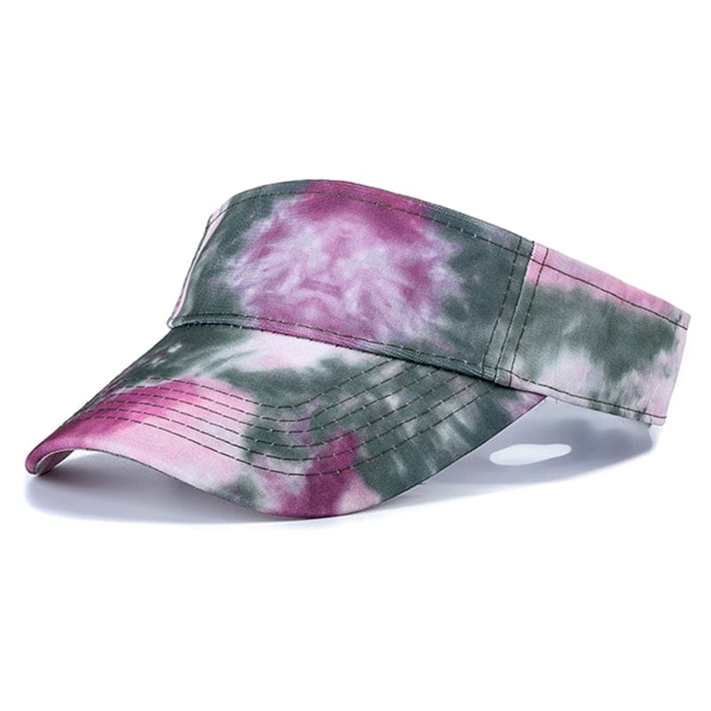 New Fashion Women Tie Dye Cap Multicolor Irregular Print Baseball Cap Female Outdoor Streetwear Summer Caps Hats