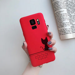 For Cover Samsung S9 S 9 Plus Case Soft Silicone Cute Bumper Protector Fundas on Samsung Galaxy S9 Plus S9 Phone Case Back Cover