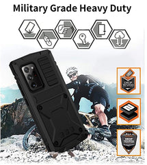 With Bracket+Full Protective For Samsung S21 Plus Ultra A52 A72 Note 20 Ultra 5G Case Kickstand Dual Layer Protective Shockproof