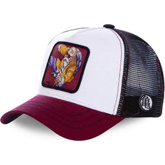 Newest Hot Selling Anime Patch Design Trucker Hat Two Famous Cartoons Cotton Mesh Baseball Cap For Men Women Gorras Casquette