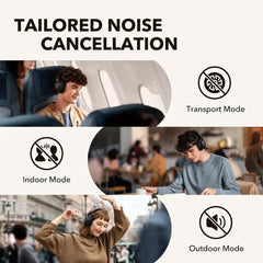 Anker Soundcore Life Q30 Hybrid Active Noise Cancelling wireless bluetooth Headphones with Multiple Modes, Hi-Res Sound, 40H