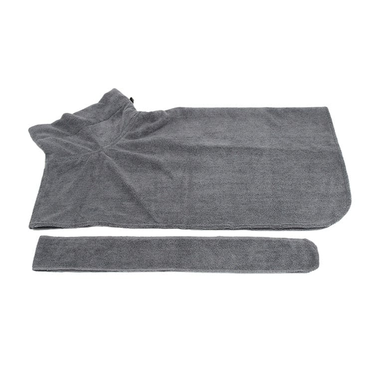 Dog Bathrobe Towel Bath Robe Pet Bathrobe Drying Coat Absorbent Towel For Large Medium Small Dog Super Fast Dry Soft Adjustable - Wowza