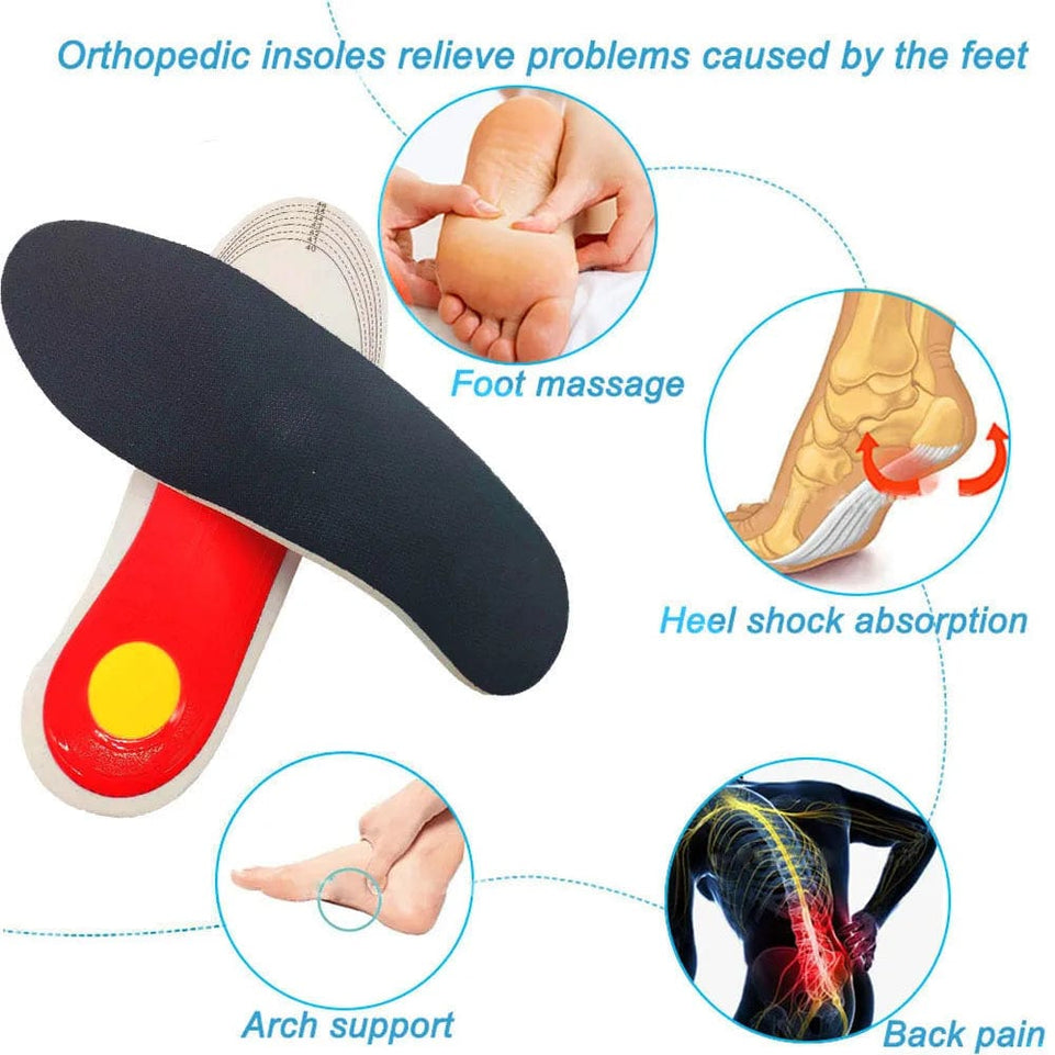 Orthotic Insole Arch Support Flatfoot Orthopaedic Insoles For Feet Ease Pressure Of Air Movement Damping Cushion Padding Insole