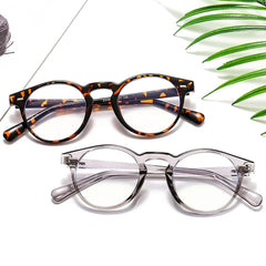 VIVIBEE Small Size Blue Light Filter Glasses Men Leopard Square Frame Gaming UV400 Blue Ray Blocking Computer Women Eyeglasses