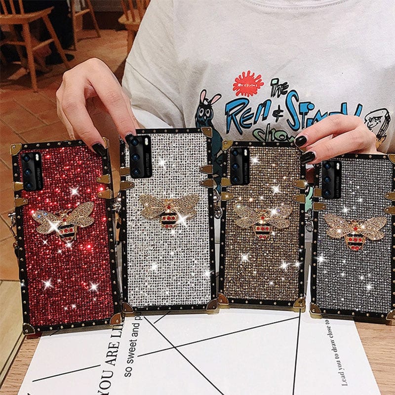 For Samsung Note 20 Ultra 10 S20 S9 Plus Case Bling Lanyard Phone Case For Galaxy A51 A71 A81 A91 A01 A21 A31 M31 A40 A21S Cover