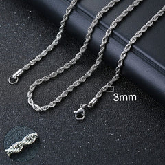 Vnox Cuban Chain Necklace for Men Women, Basic Punk Stainless Steel Curb Link Chain Chokers,Vintage Gold Color Solid Metal Colla