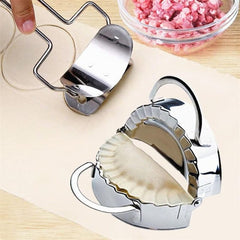 2pcs/set Stainless Steel Dumpling Mould Lazy Must-Ravioli Making Mold Mould Baking Accessories Home Kitchen Dumpling Maker - Wowza