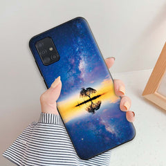 Case For Samsung A51 Case on A51 6.5" Soft TPU Silicone Cover Phone Case For Samsung Galaxy A51 A 51 Lion Back Cover GalaxyA51