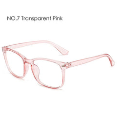 Vintage Anti Blue Light Eyeglasses Frame Women Men Square Spectacles Glasses Computer Gaming Rays Blocing Clear Lens Rivet Sexy