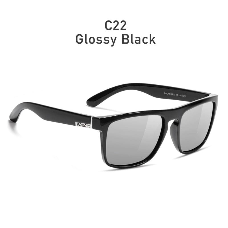 Fashion Guy's Sun Glasses From KDEAM Polarized Sunglasses Men Classic Design All-Fit Mirror Sunglass With Brand Box CE