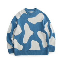 LAPPSTER-Youth Men Harajuku Moutain Winter Sweaters 2023 Pullover Mens Oversized Korean Fashions Sweater Women Vintage Clothes