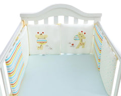 6 Pcs/Set Children's Cot Bumper Baby Head Protector Baby Bed Protection Bumper Cotton Cot Baby Bumpers In the Crib