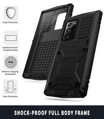 With Bracket+Full Protective For Samsung S21 Plus Ultra A52 A72 Note 20 Ultra 5G Case Kickstand Dual Layer Protective Shockproof