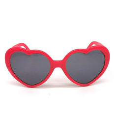 2021 Heart Shape Special Effect Glasses Heart Shape Party Eyewear Night Light Change Fashion Birthday Sun Glasses