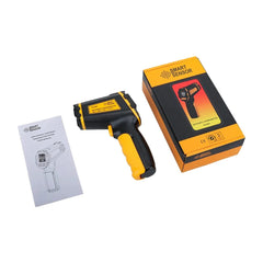 Digital Infrared Thermometer Laser Temperature Meter Non-contact Pyrometer Imager Hygrometer LCD Light Alarm