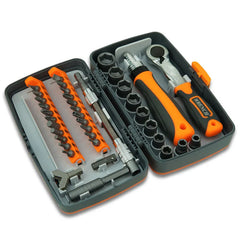 Ratchet Screwdriver Set Household Combination Toolbox Hardware Magnetic Screw Driver Kit Bits Torx Screwdrivers